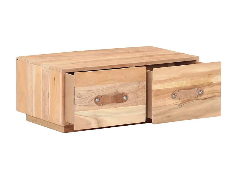 Table basse 90x50x35 cm Bois de récupération massif OFR62750 BonneVie Meuble