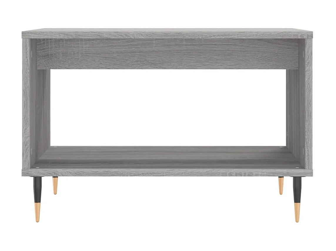 Mesa de centro 60x50x40 cm derivados de madeira cinzento sonoma PT658800