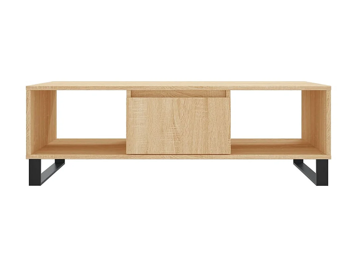 Mesa de centro 104x60x35cm derivados de madeira carvalho sonoma PT612759