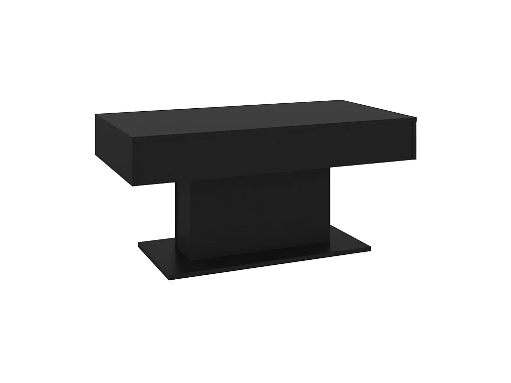 Salontafel 96x50x45 cm bewerkt hout zwart NL10600