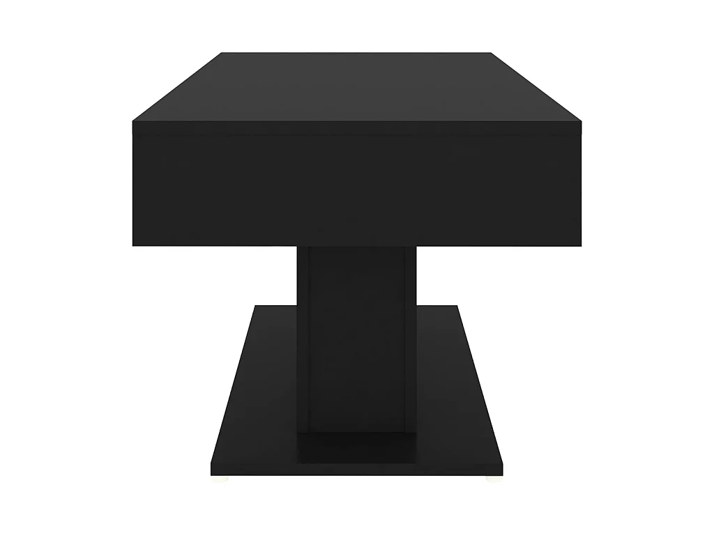 Salontafel 96x50x45 cm bewerkt hout zwart NL10600