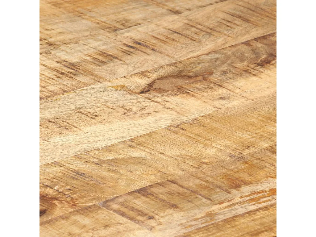 Table basse 110x60x40 cm Bois de manguier brut OFR98965 BonneVie Meuble