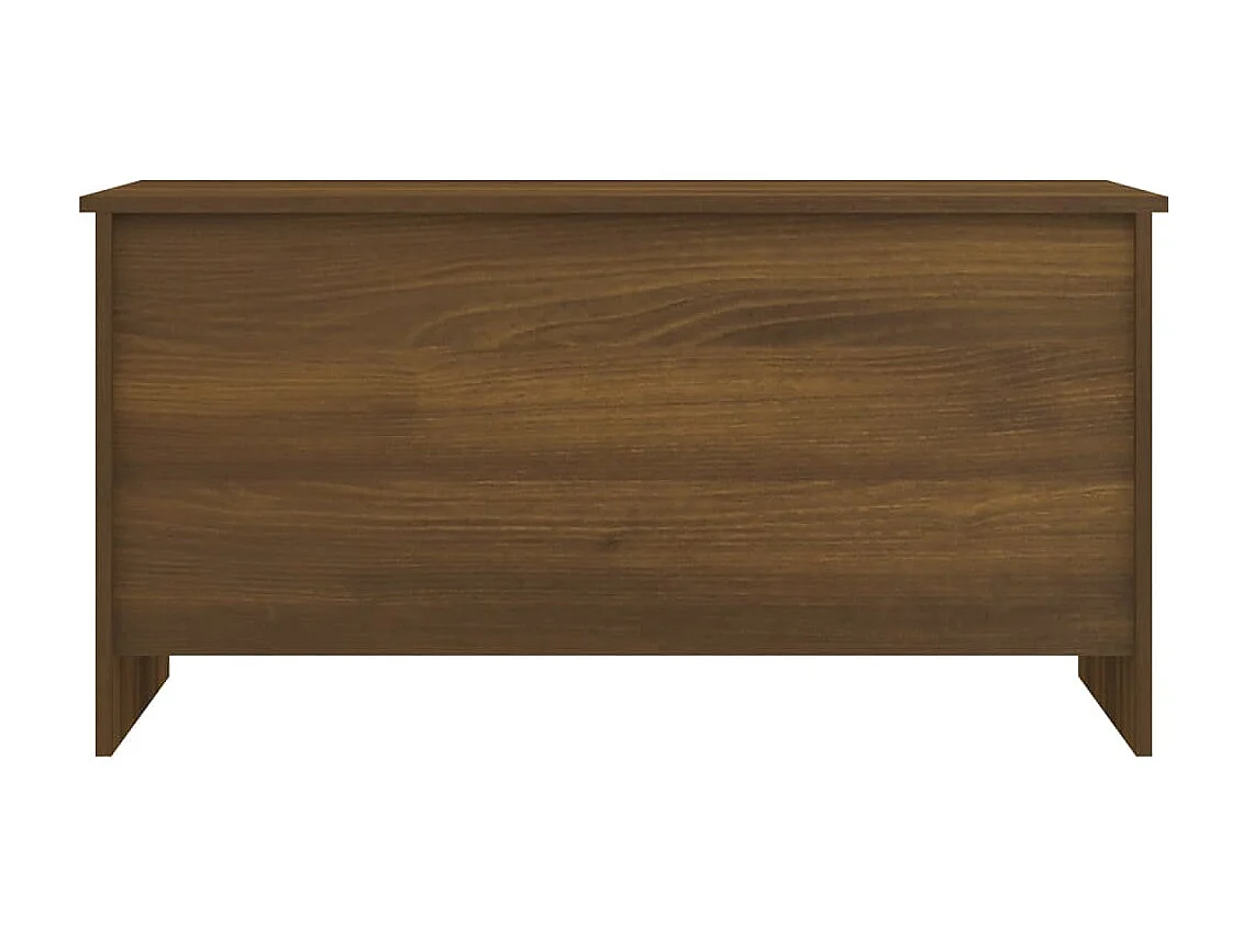 Mesa centro 102x55,5x52,5 madeira processada carvalho castanho PT244906