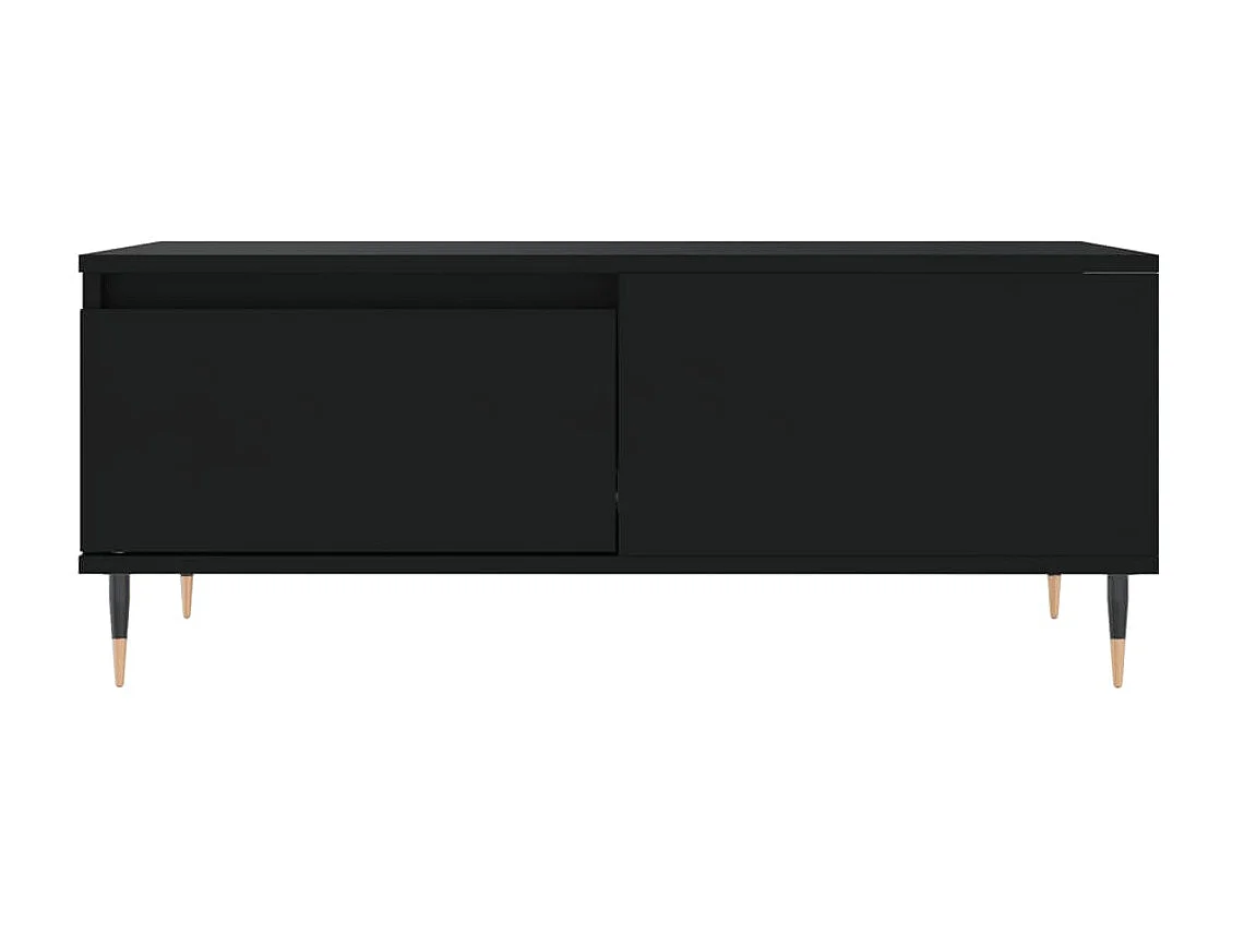 Mesa de centro 90x50x36,5 cm derivados de madeira preto PT703607