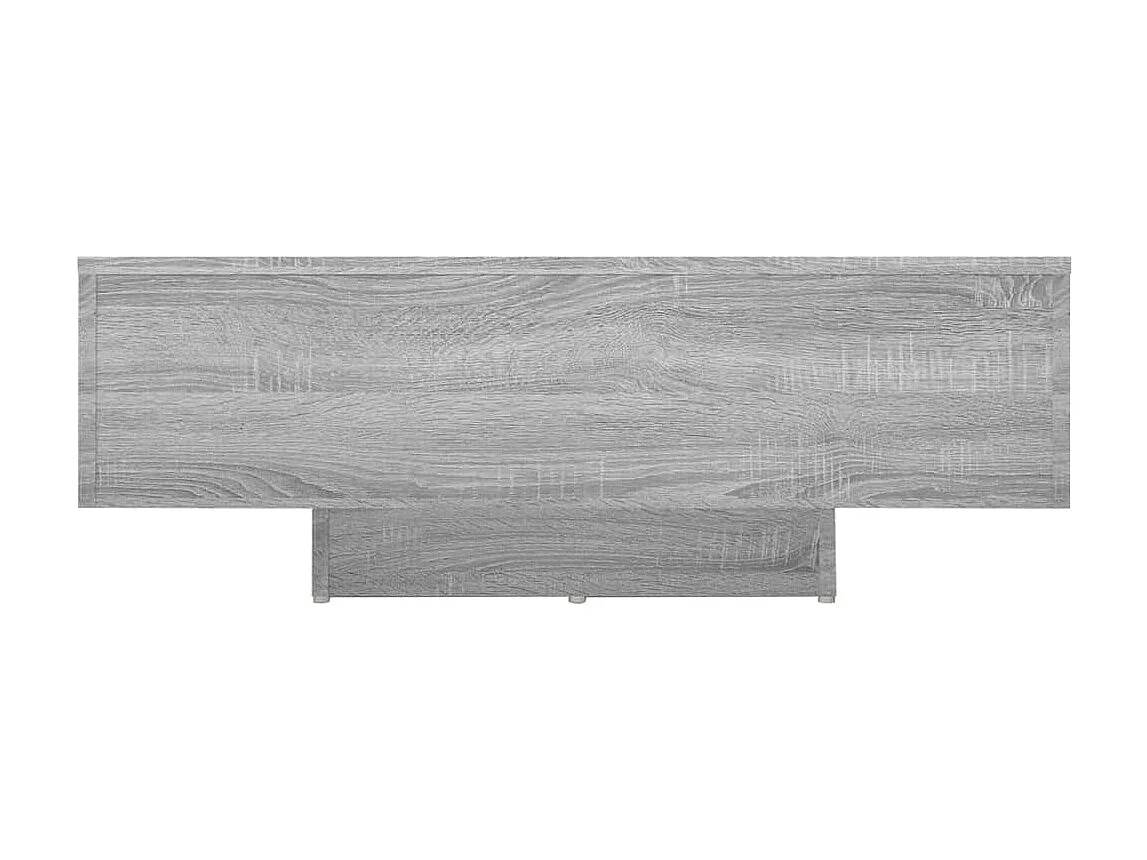 Mesa de centro madera contrachapada gris Sonoma 85x55x31 cm ES28350