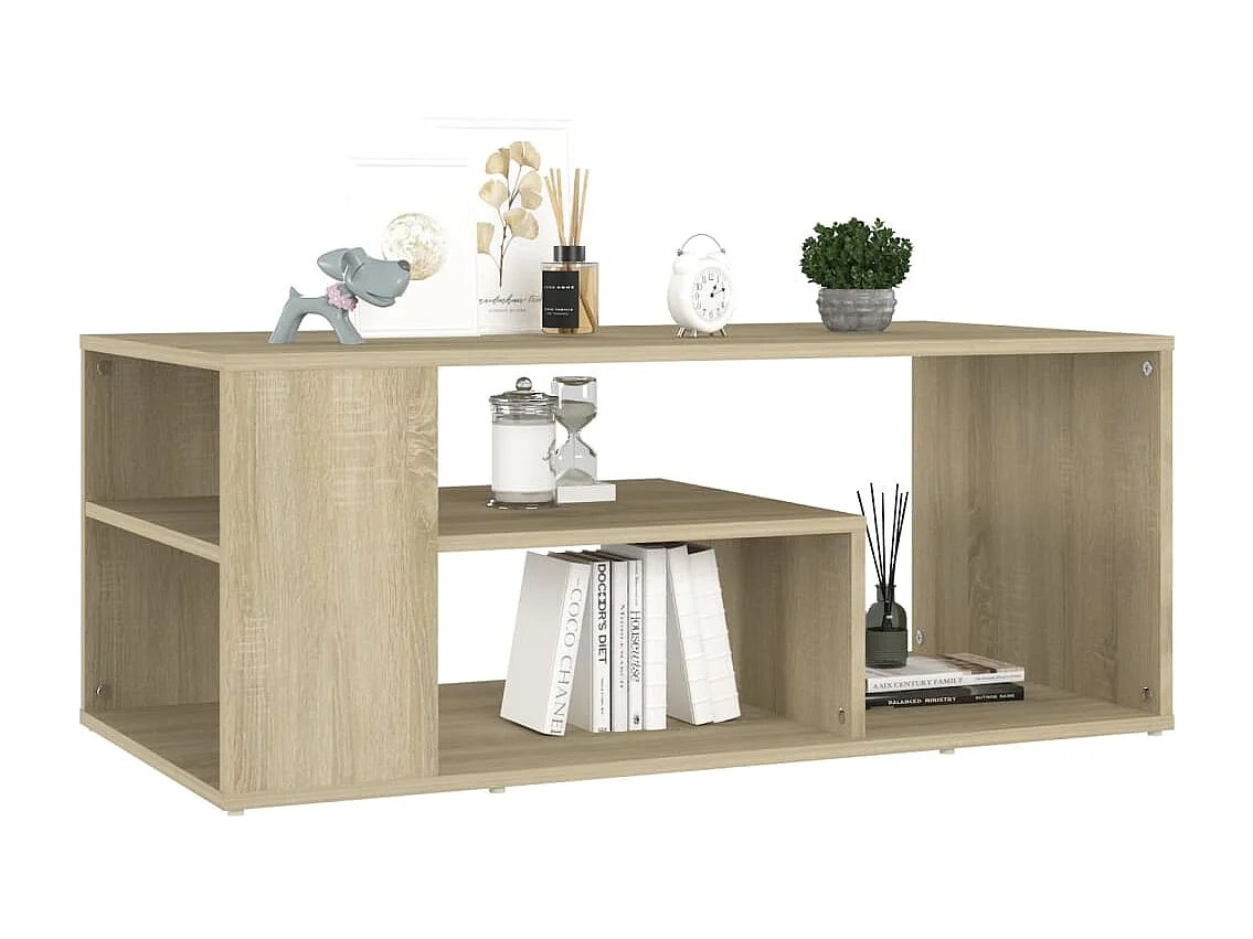 Mesa centro 100x50x40 cm derivados de madeira carvalho sonoma PT145634