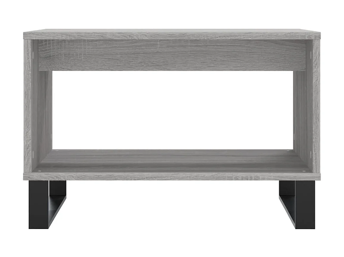 Mesa de centro 60x50x40 cm derivados de madeira cinzento sonoma PT423751
