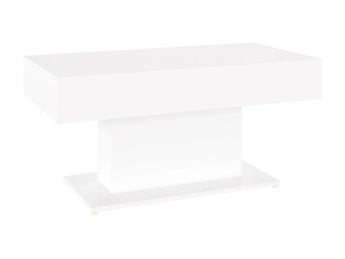 Mesa de centro 96x50x45 cm derivados de madeira branco PT557803