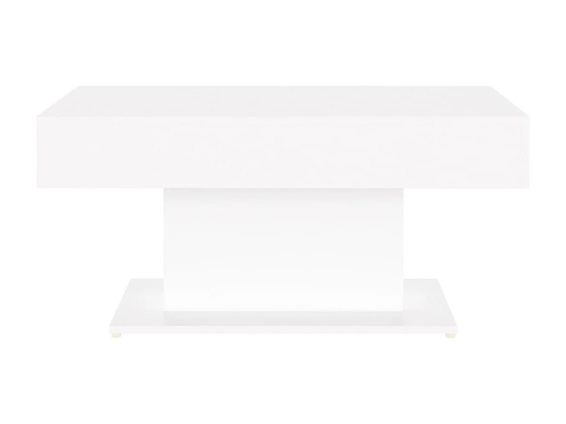 Mesa de centro 96x50x45 cm derivados de madeira branco PT557803