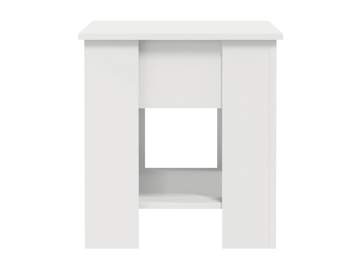 Mesa de centro madera de ingeniería blanco 101x49x52 cm ES868231