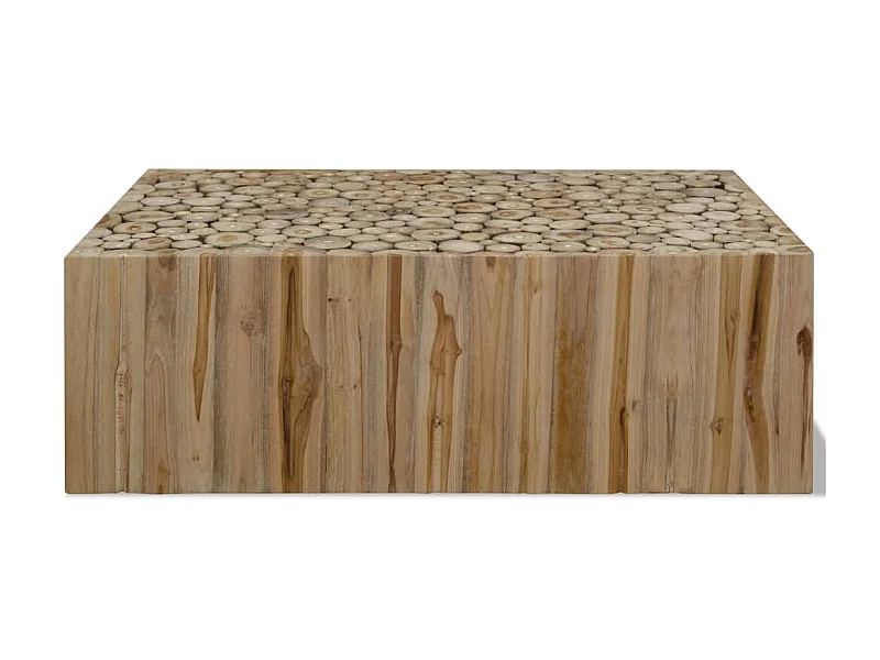 Salontafel 90x50x30 cm echt teakhout NL67593