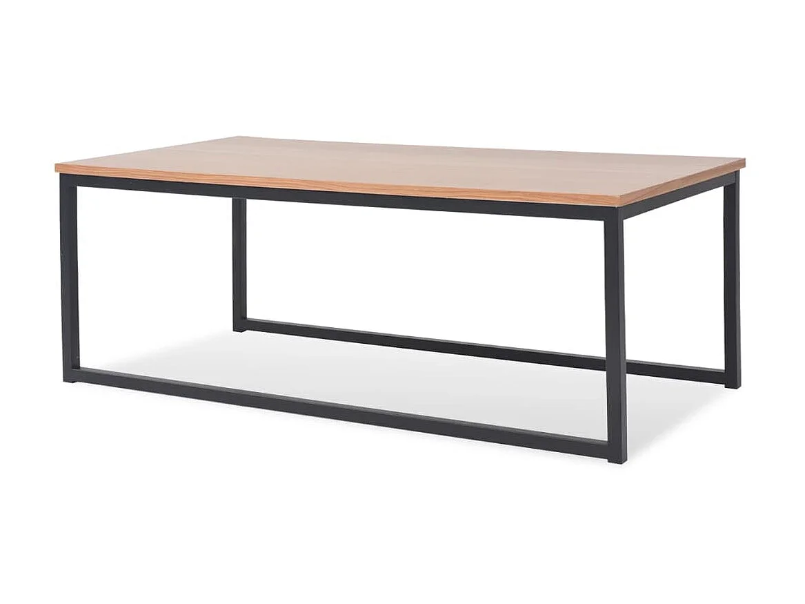 Table basse 3 pcs Bois de frêne OFR49219 BonneVie Meuble