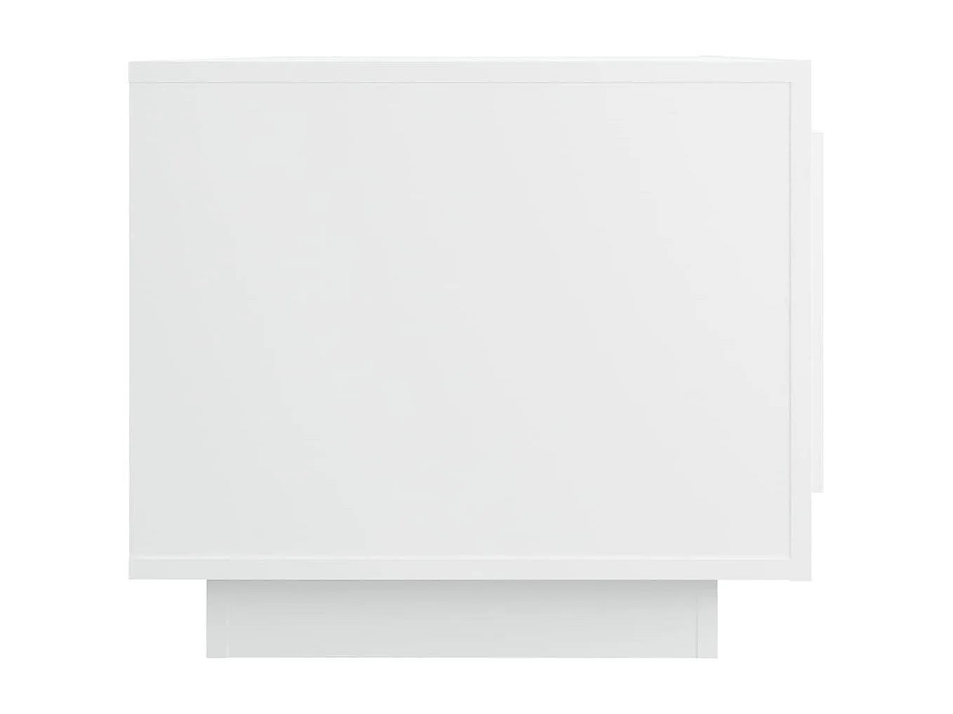 Salontafel 102x50x45 cm bewerkt hout wit NL10073