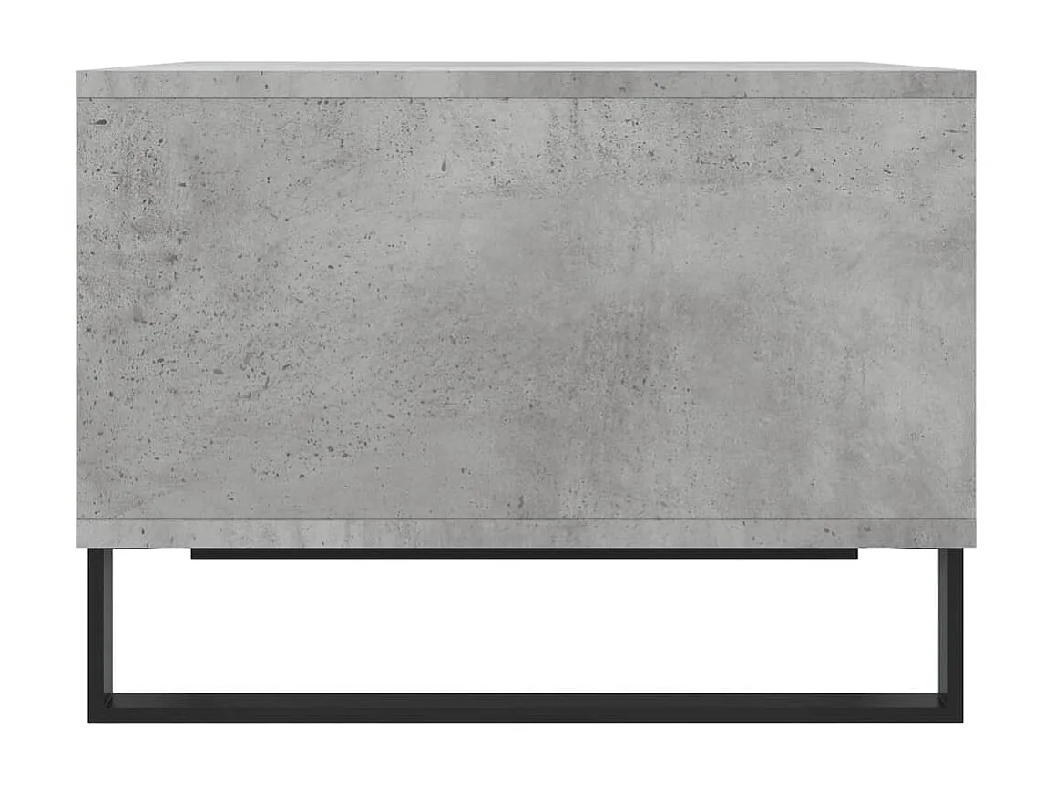 Mesa de centro 60x50x36,5 cm derivados de madeira cinza cimento PT472387