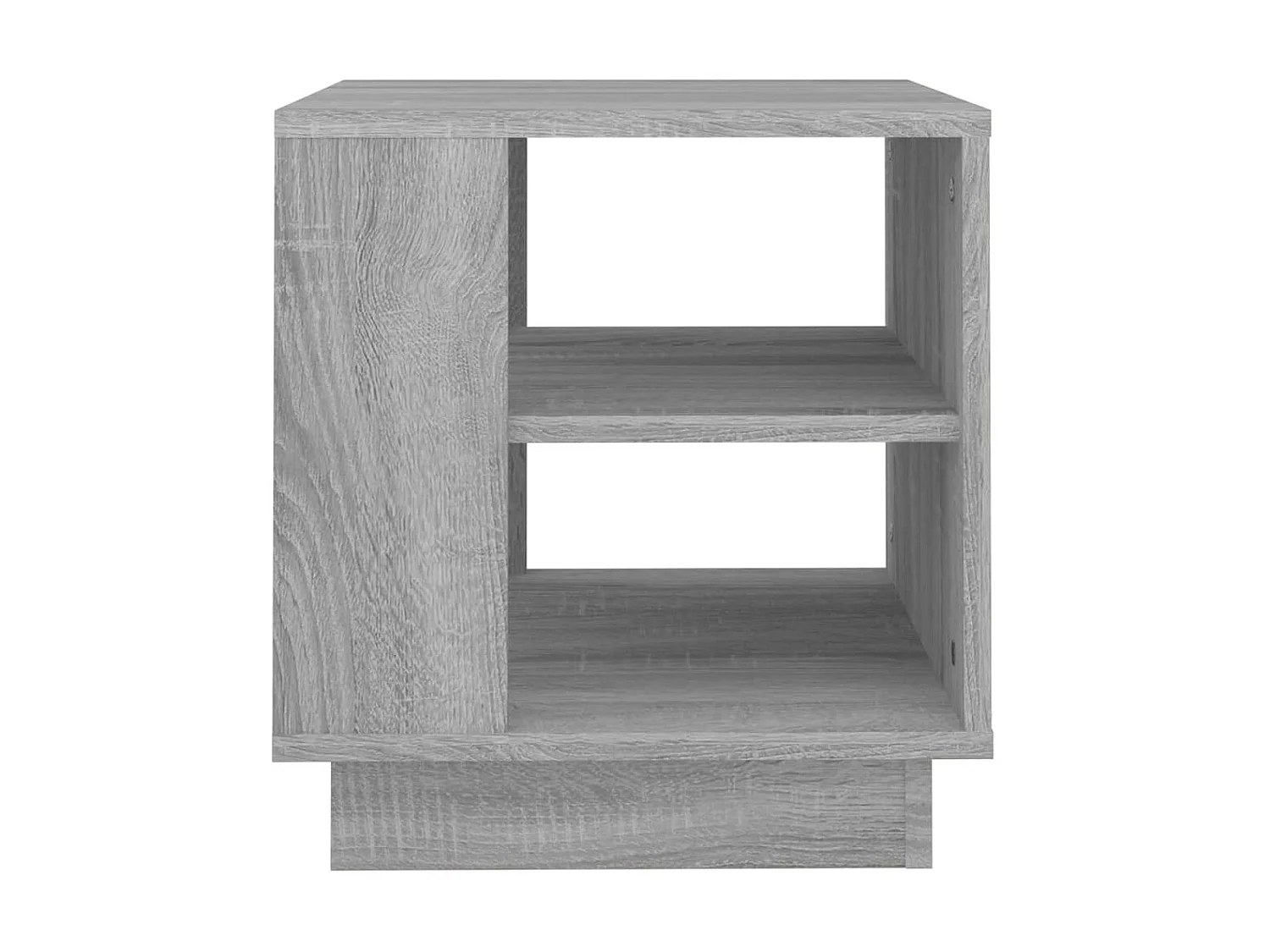 Table basse Sonoma gris 40x40x43 cm Bois d'ingénierie OFR72901 BonneVie Meuble