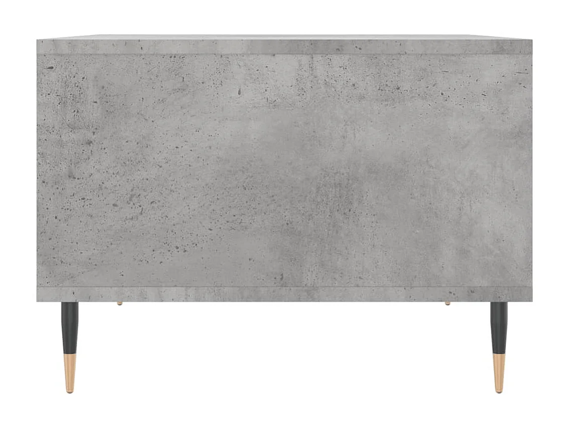 Mesa de centro 60x50x36,5 cm derivados de madeira cinza cimento PT548639