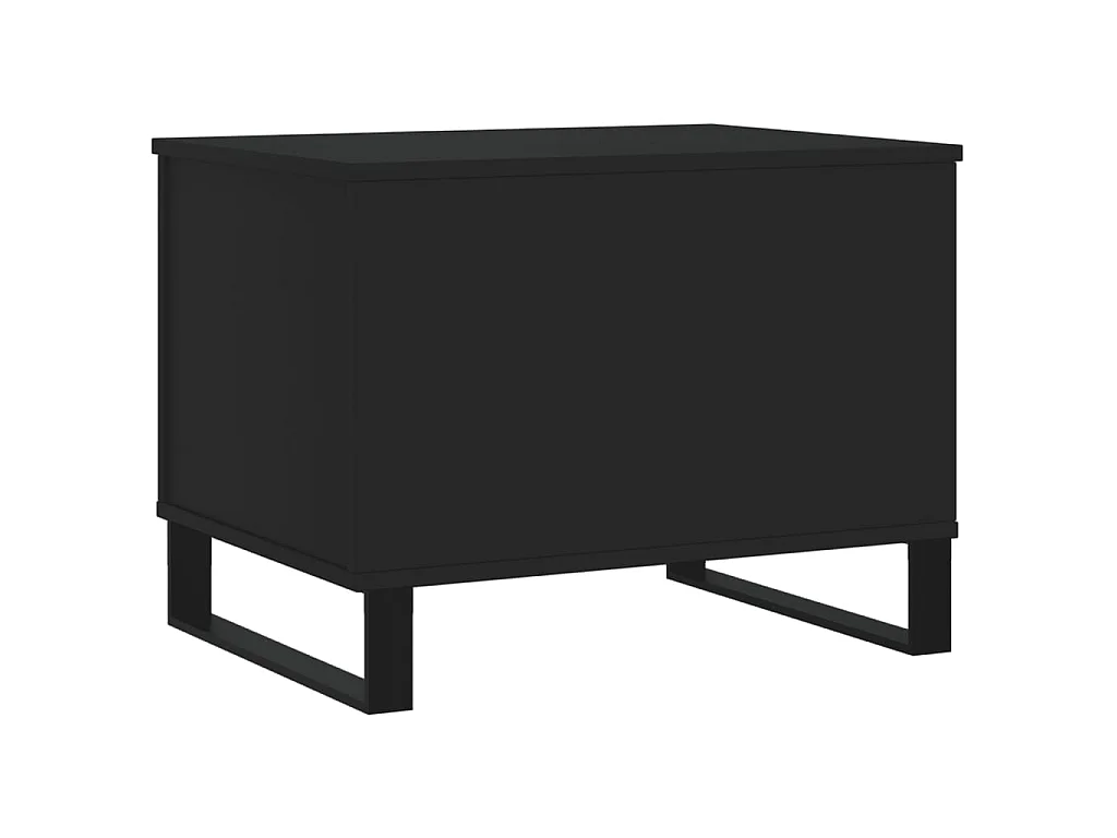Salontafel 60x44,5x45 cm bewerkt hout zwart NL71565