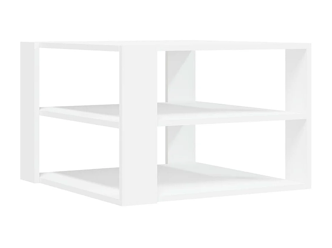 Mesa de centro 59,5x59,5x40 cm derivados de madeira branco PT625639