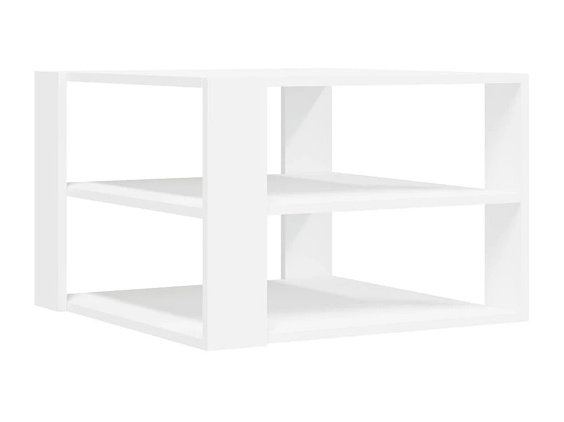 Mesa de centro 59,5x59,5x40 cm derivados de madeira branco PT625639