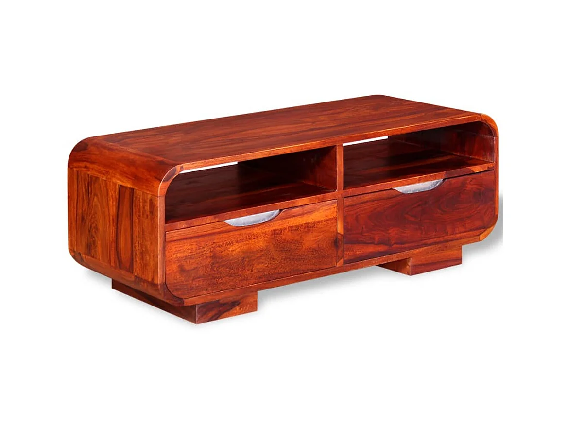 Salontafel 90x40x35 cm massief sheeshamhout NL96910