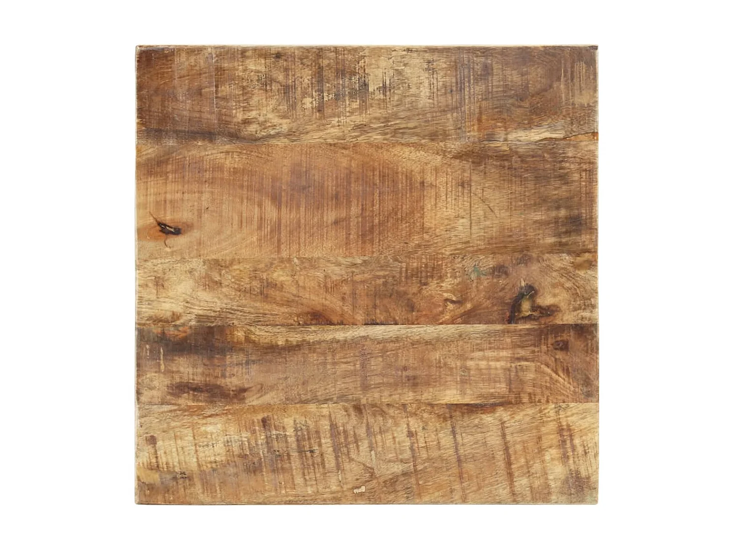 Table basse 45x45x40 cm Bois de manguier massif OFR43497 BonneVie Meuble