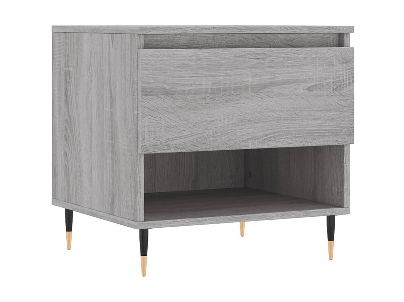 Mesa de centro 50x46x50 cm derivados de madeira cinzento sonoma PT295426