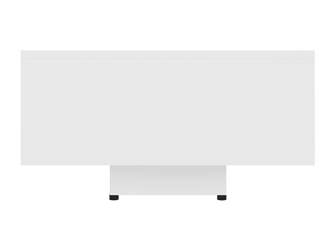 Salontafel 85x55x31 cm bewerkt hout wit NL22021