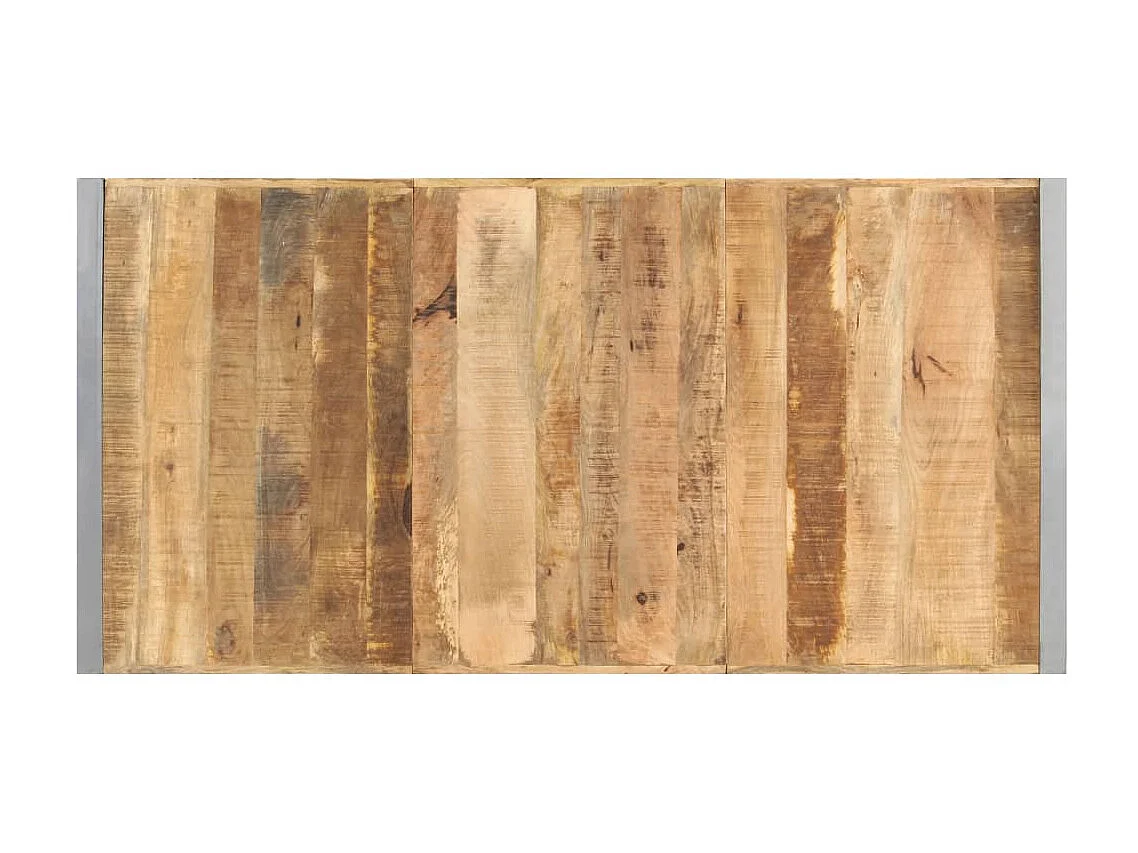 Mesa de centro 180x90x40 cm madeira de mangueira áspera PT790397