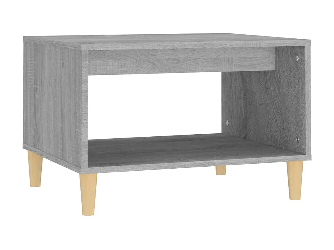 Mesa de centro 60x50x40 cm derivados de madeira cinzento sonoma PT788304