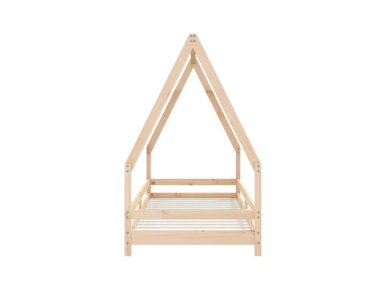 Kinderbedframe 80x200 cm massief grenenhout NL16196