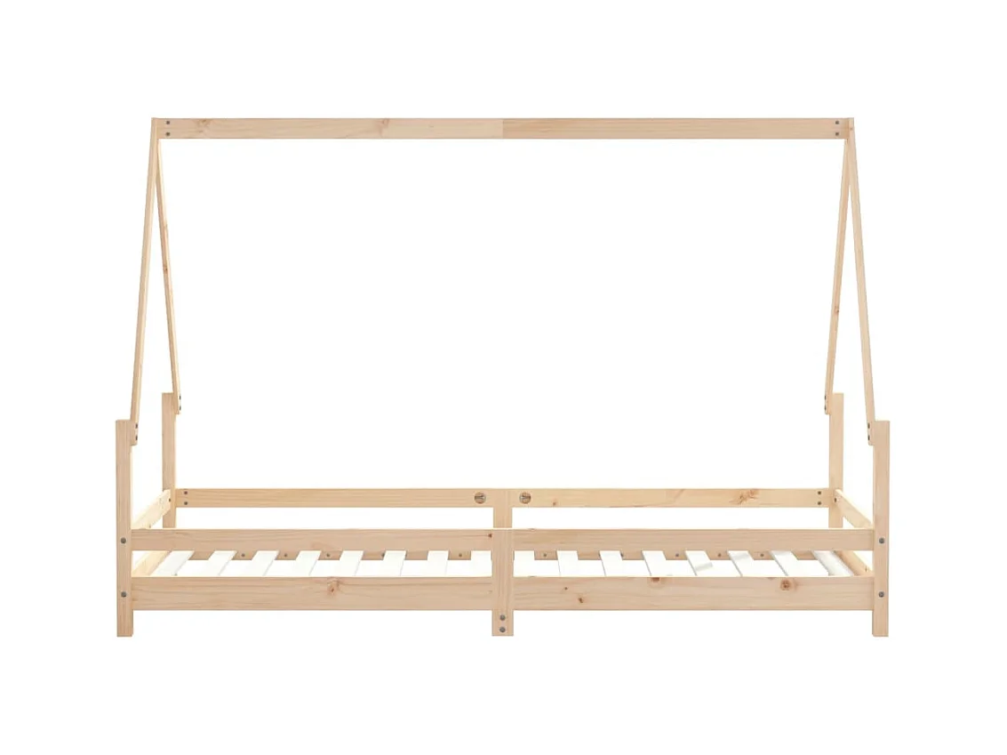 Kinderbedframe 80x200 cm massief grenenhout NL16196