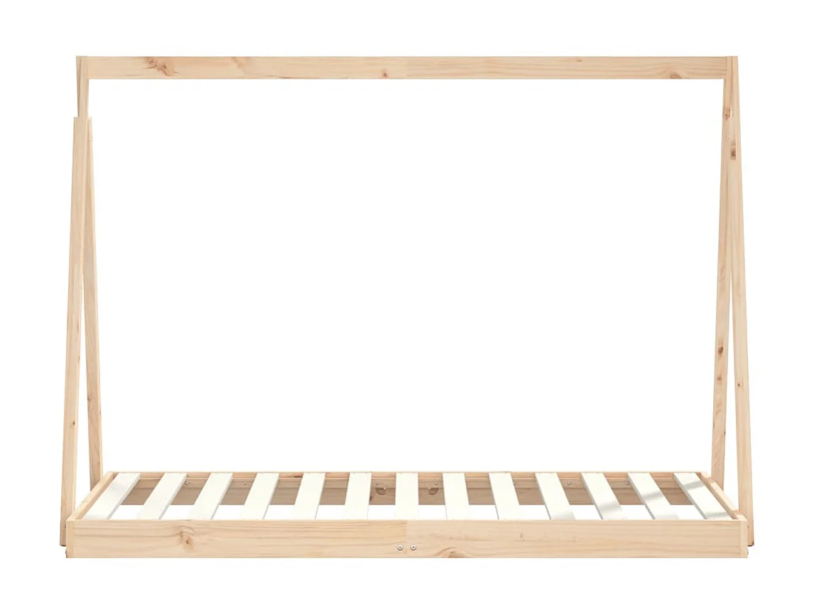 Cama infantil 80x160 cm pinho maciço PT419165