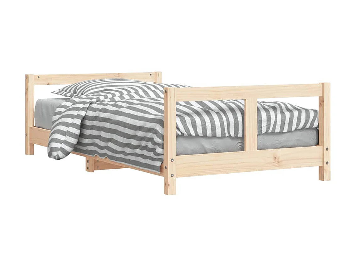 Cama infantil 80x160 cm pinho maciço PT173968