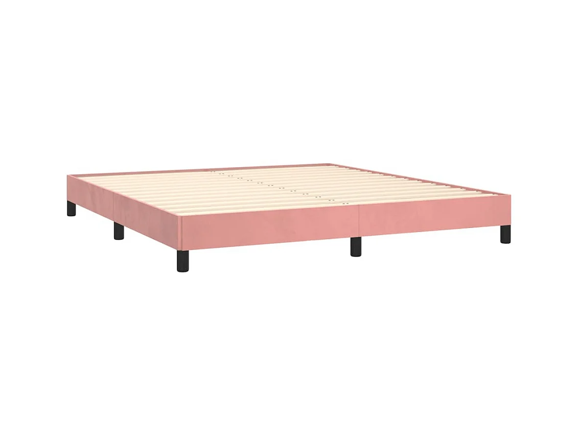 Lit-160x200 cm Rose Velours EGGB83120