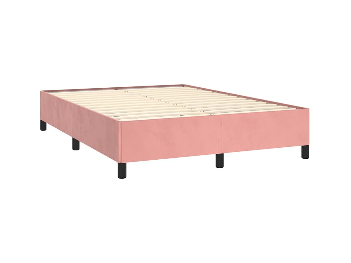 Lit-140x190 cm Rose Velours EGGB77946