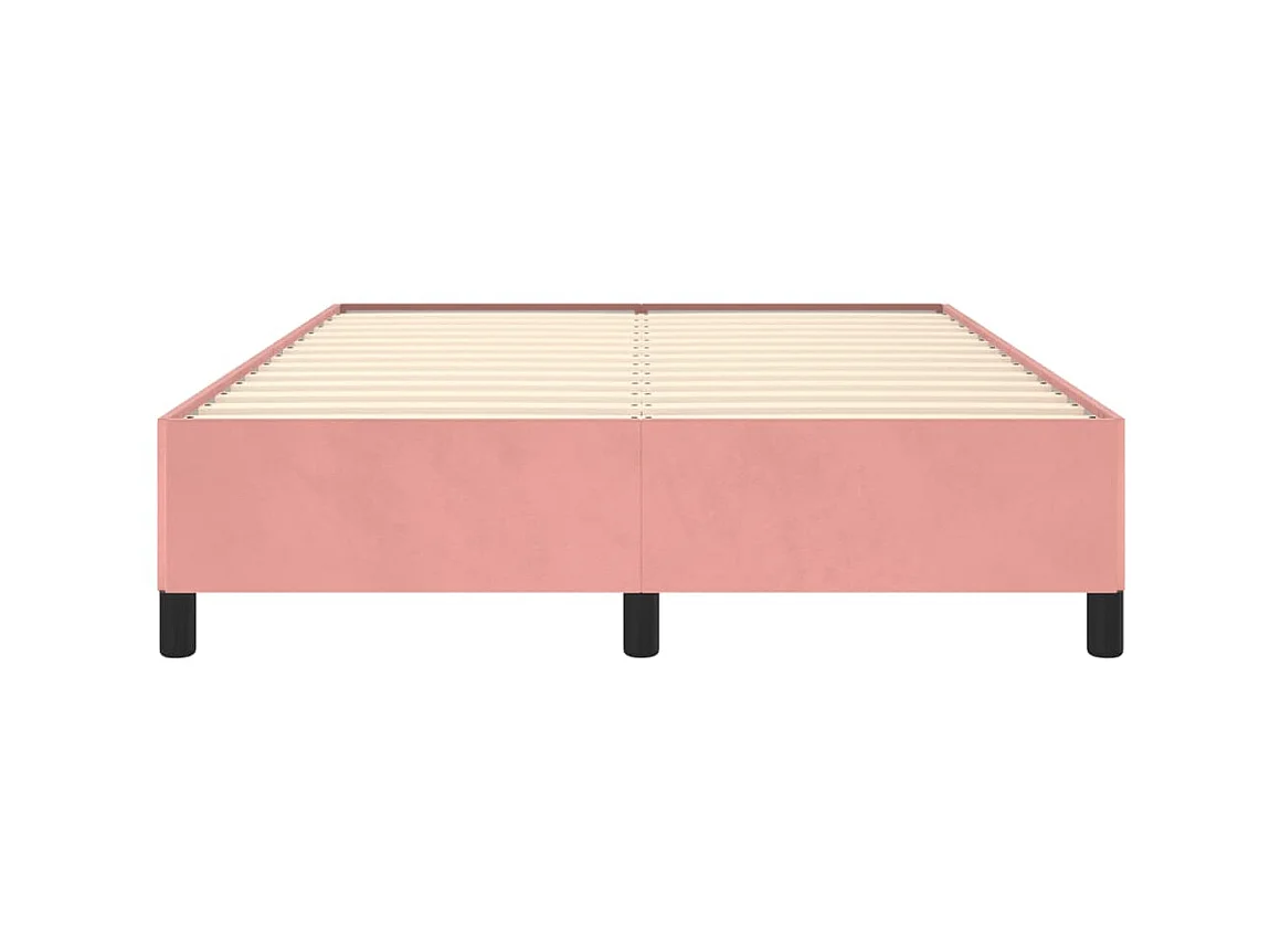 Lit-140x190 cm Rose Velours EGGB77946