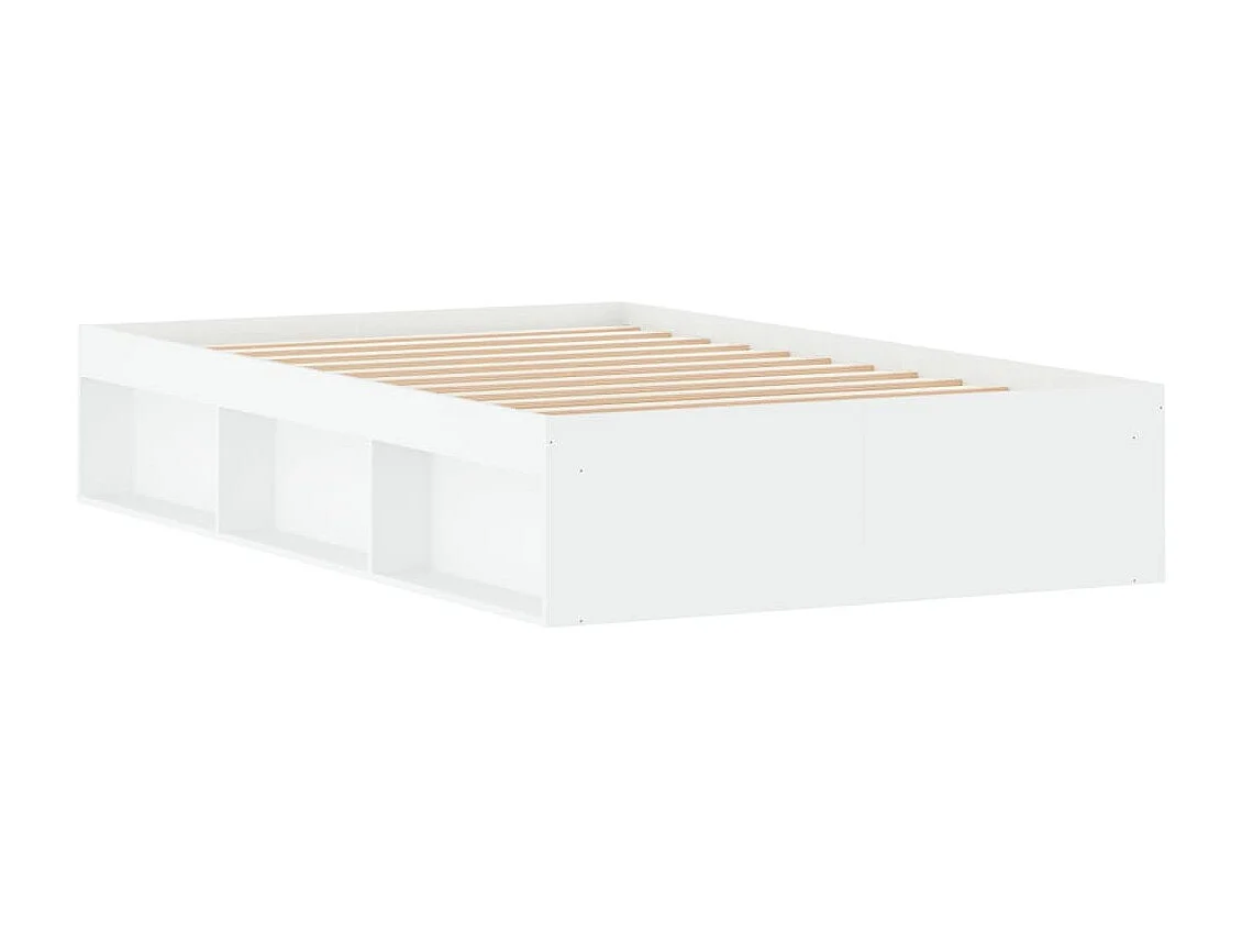 Lit-120x190 cm blanc petit double EGGB30676