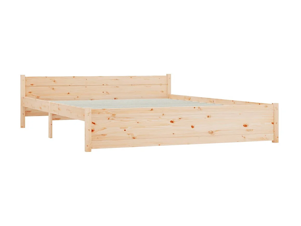 Bedframe massief hout 140x190 cm NL45340