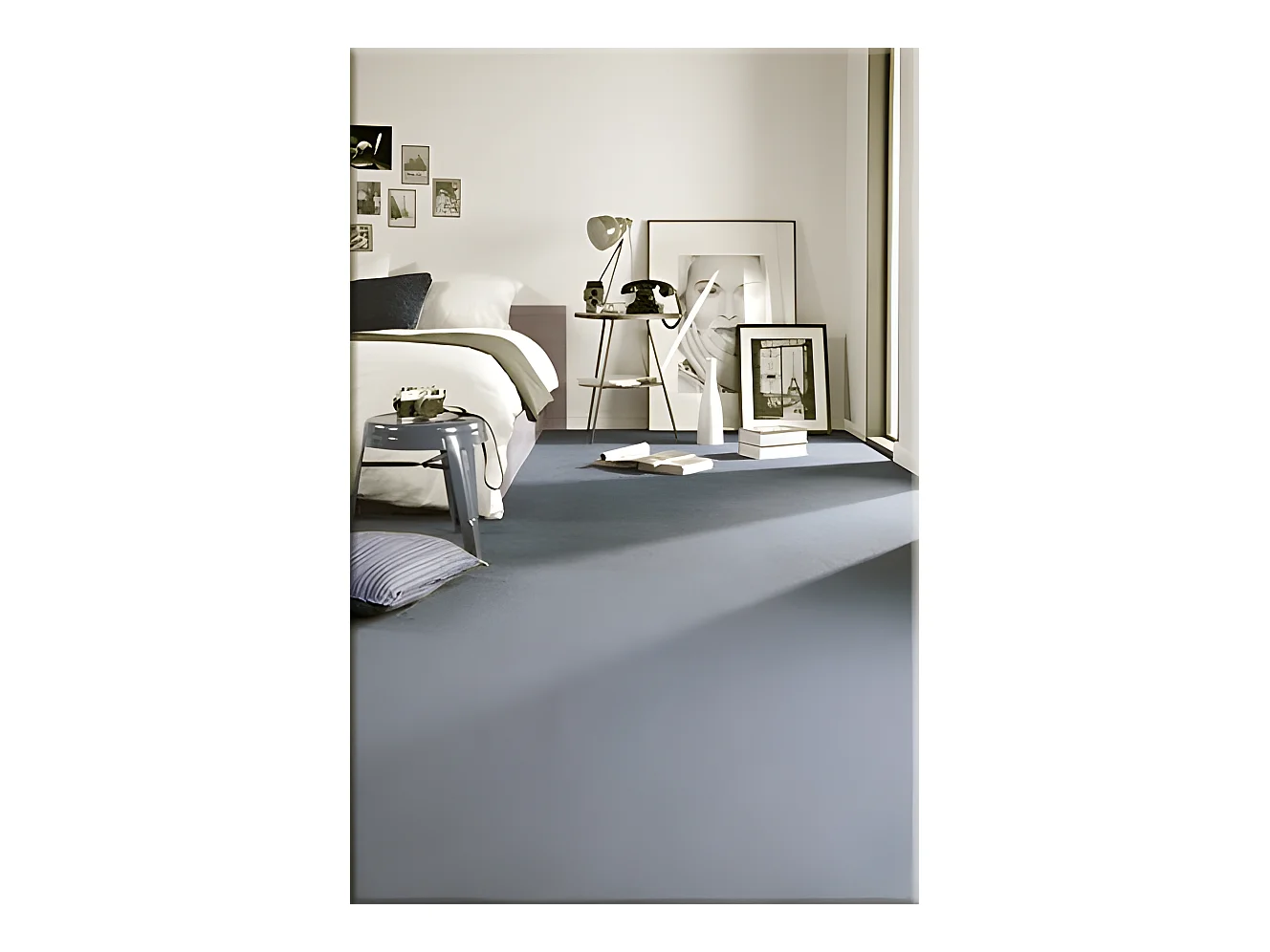 TAPIJT - Vloerbekleding ETON zilver 150x200 cm