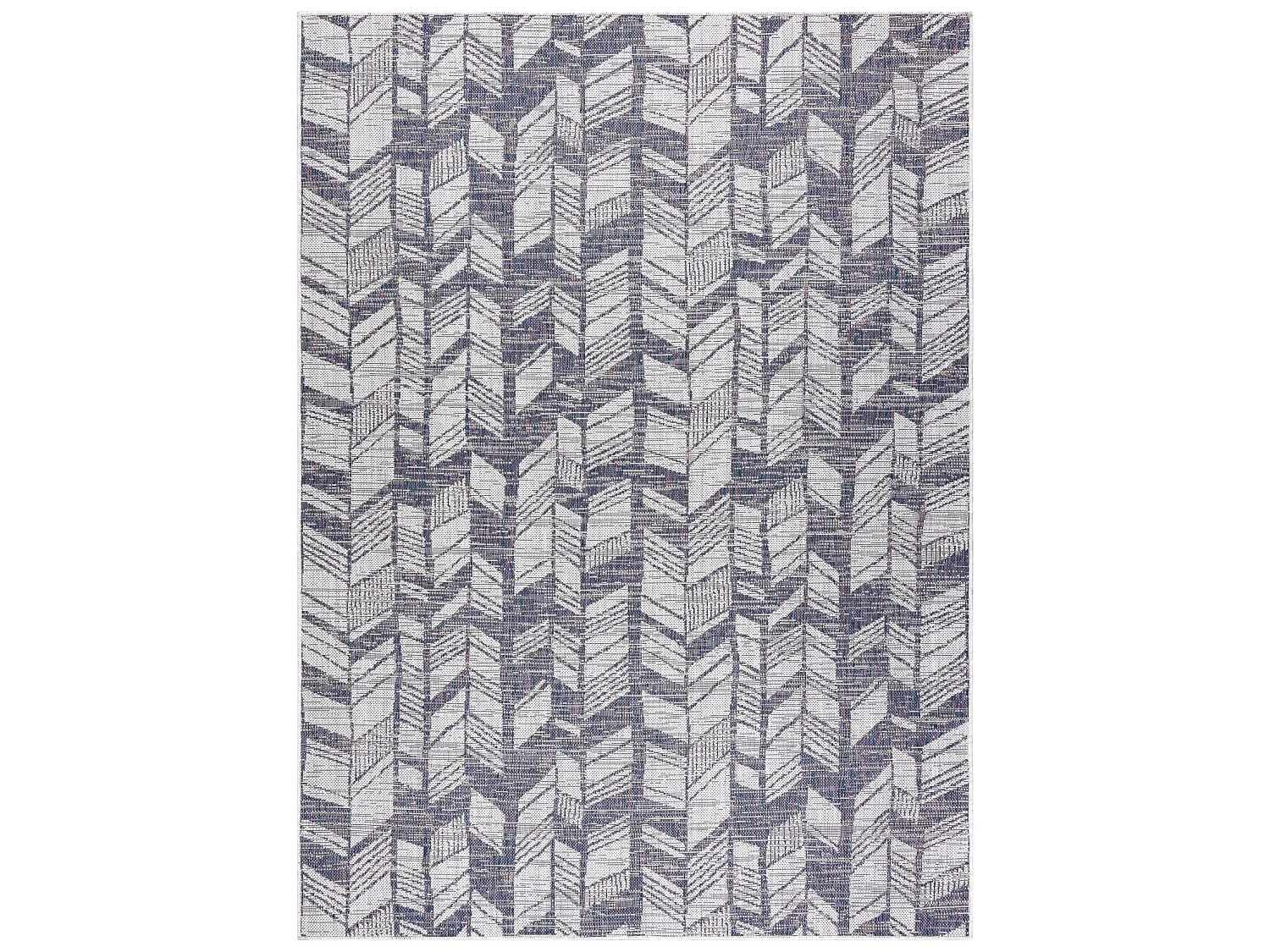 Sisal tapijt SISAL SION Zilverspar Chevron 22180 plat te weven ecru /  200x290 cm