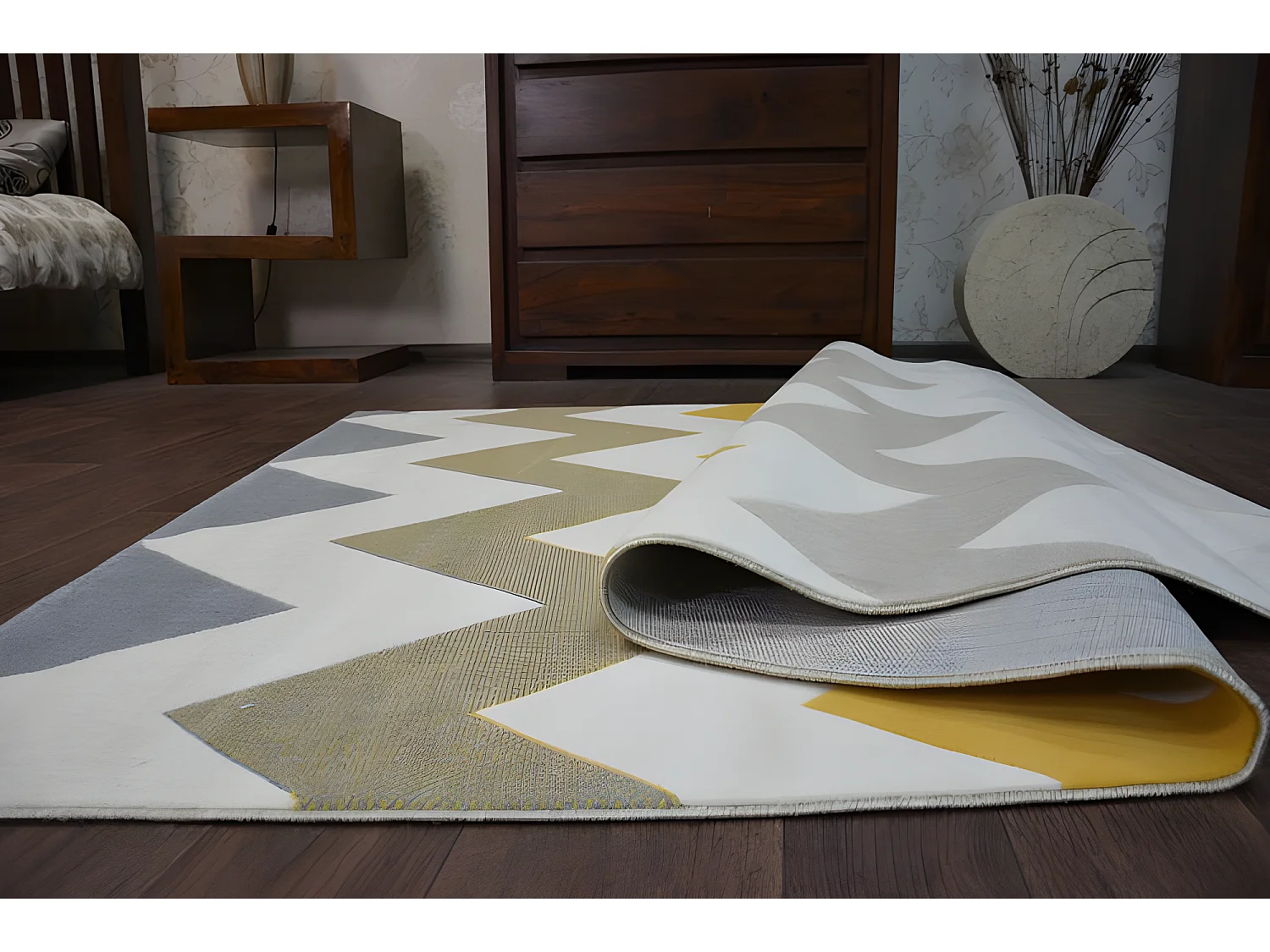 Tapijt SCANDI 18248/251 - ZIGZAG , 140x200 cm