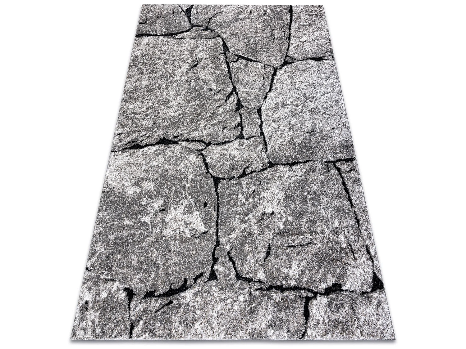 Tapis moderne COZY 8985 Brick Pavage brique, calcul - Structural deux  80x150 cm