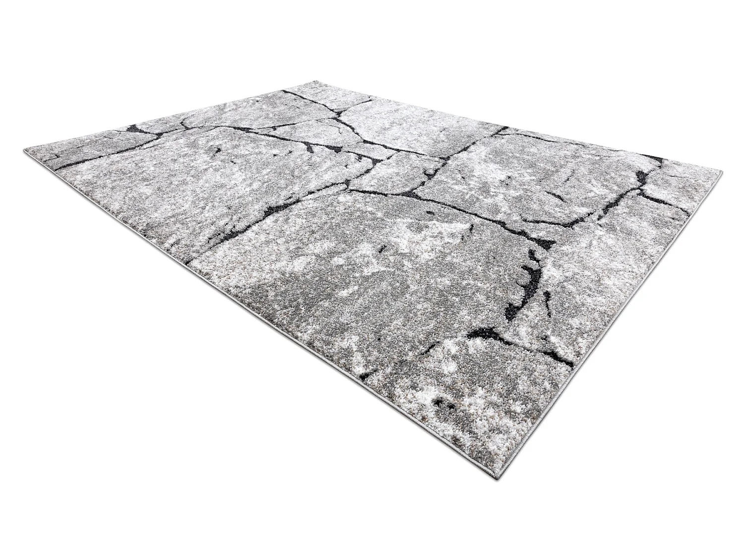 Tapis moderne COZY 8985 Brick Pavage brique, calcul - Structural deux  80x150 cm