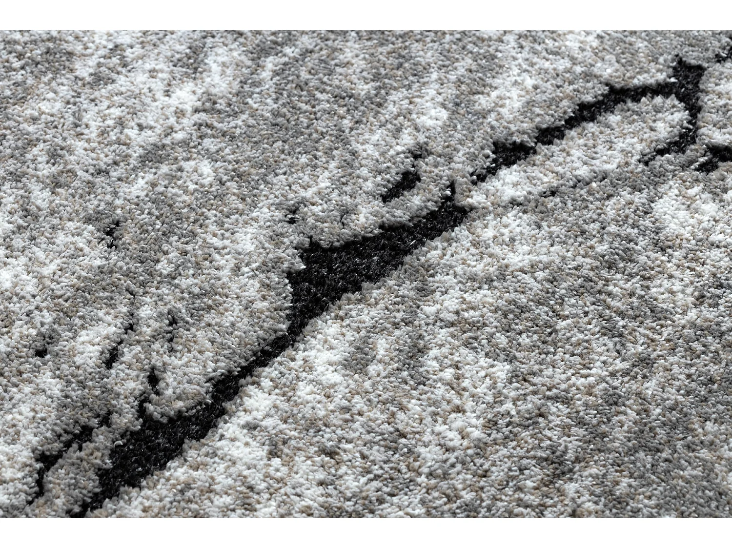 Tapis moderne COZY 8985 Brick Pavage brique, calcul - Structural deux  80x150 cm