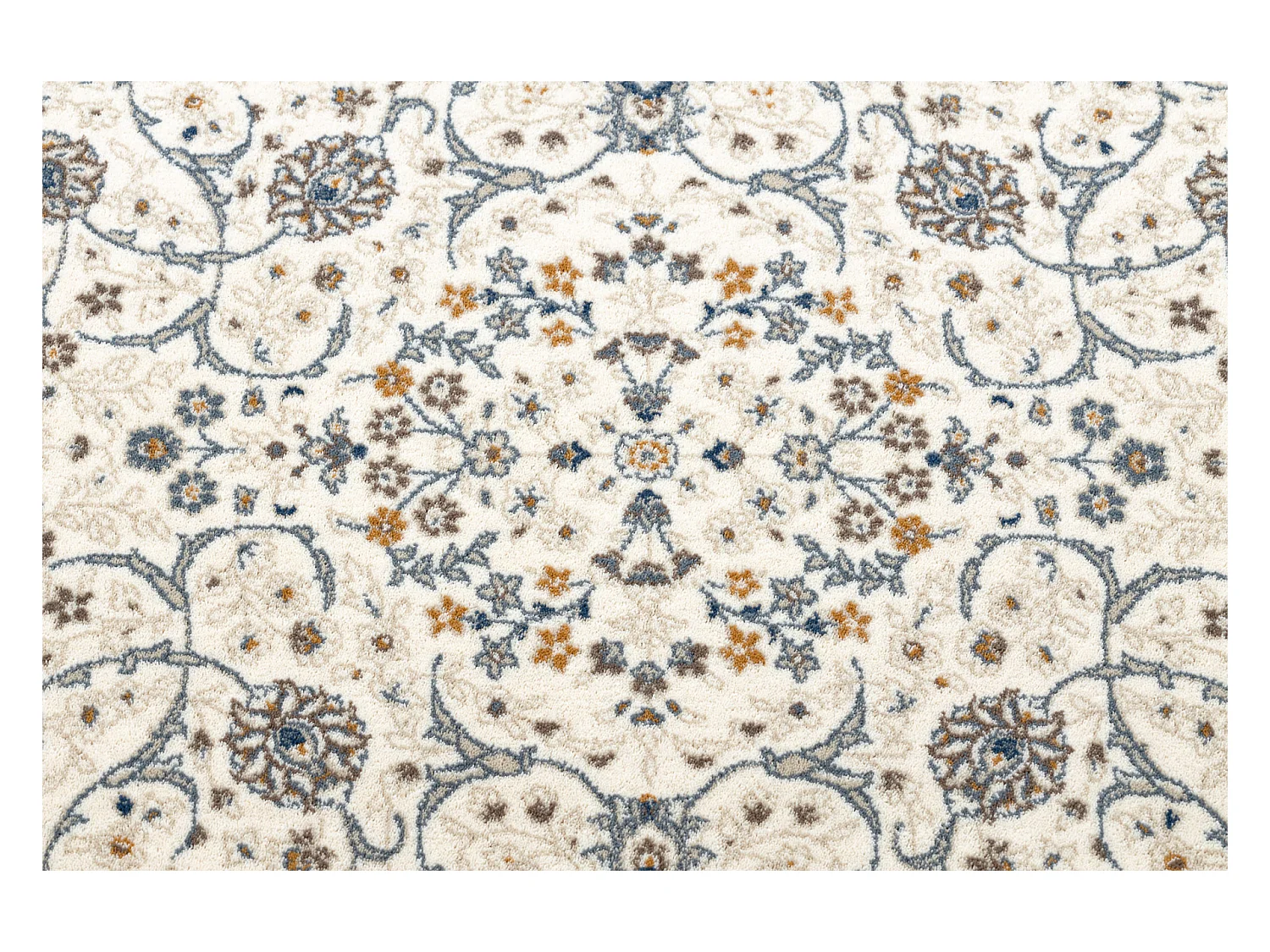Tapis NAIN Cadre ornement 7179/51913 beige / bleu foncé 120x170 cm