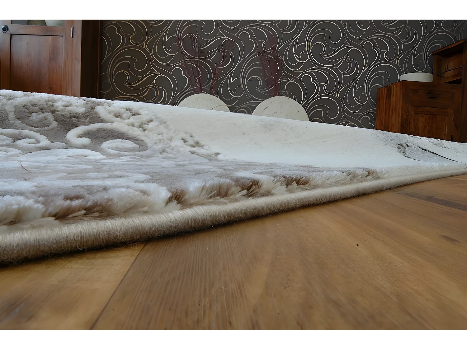 Tapijt ACRYL FLORYA 0362 beige crème 80x150 cm