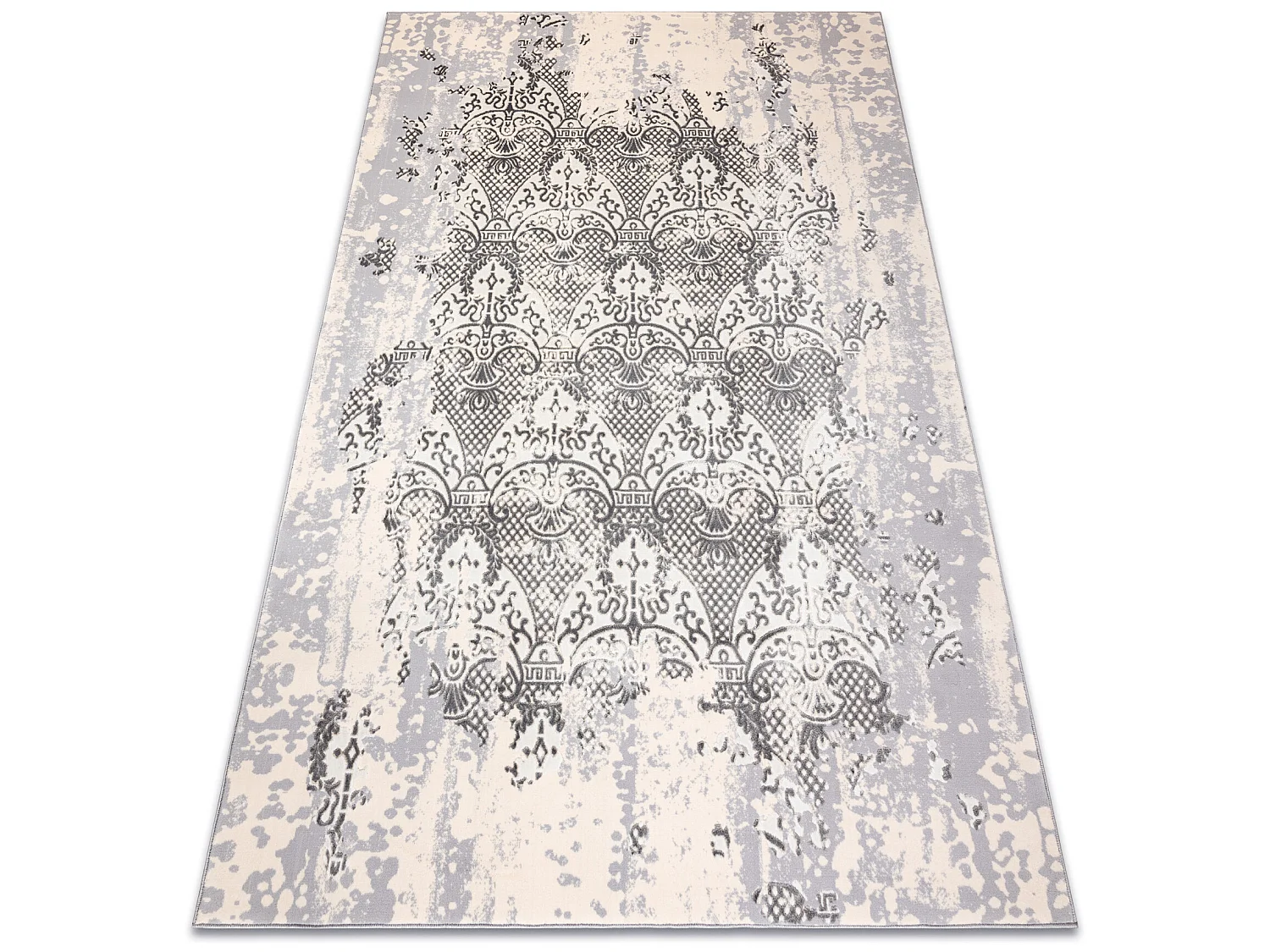 Tapijt CORE W3824 Ornament Vintage - structureel, twee lagen vlies, cr 120x170 cm