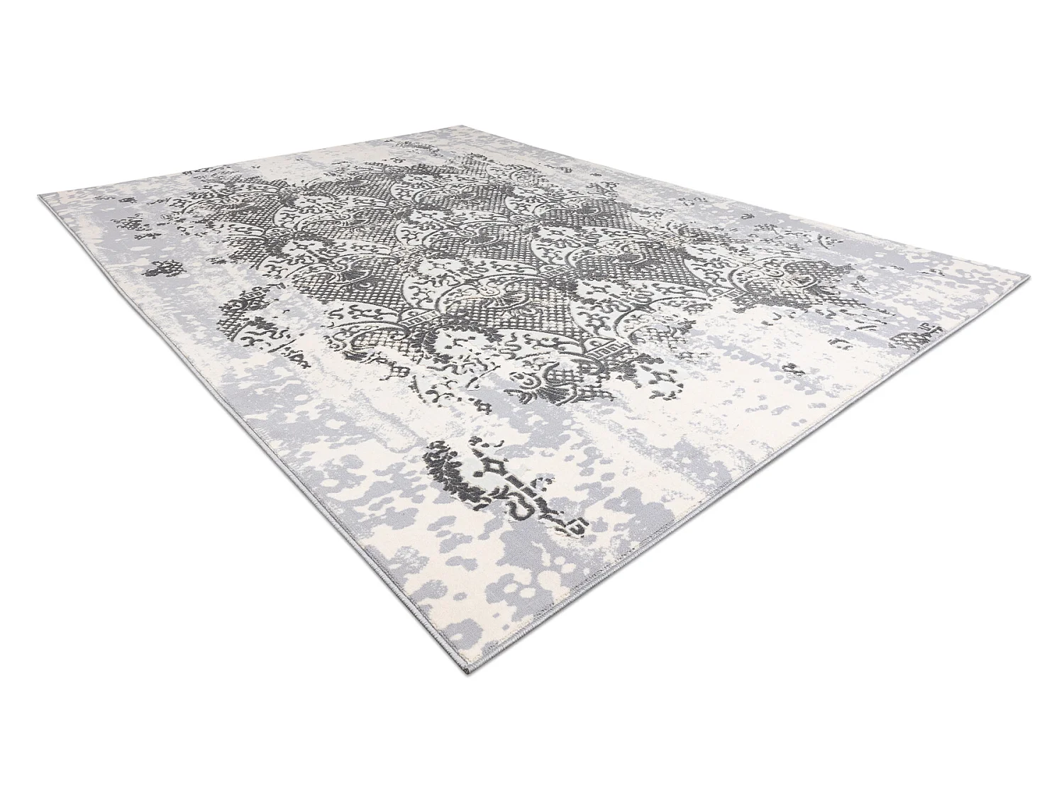 Tapijt CORE W3824 Ornament Vintage - structureel, twee lagen vlies, cr 120x170 cm