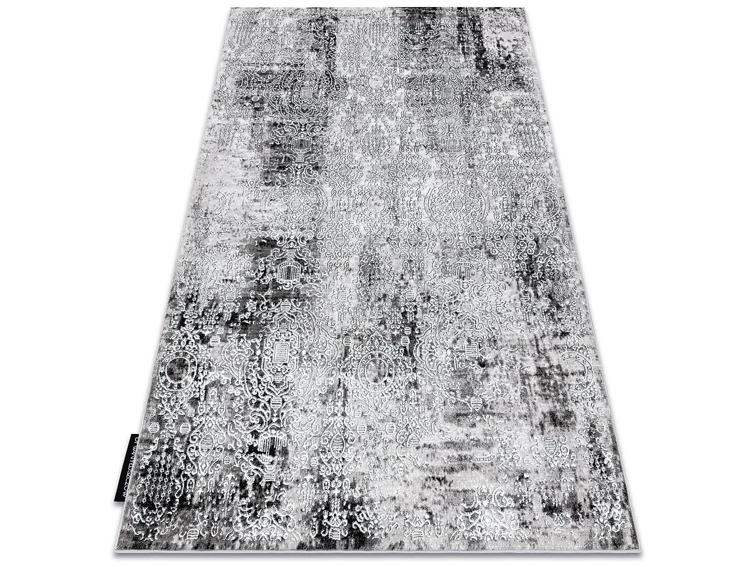 Tapis DE LUXE moderne 2081 Ornement vintage - Structural crème / gris 120x170 cm