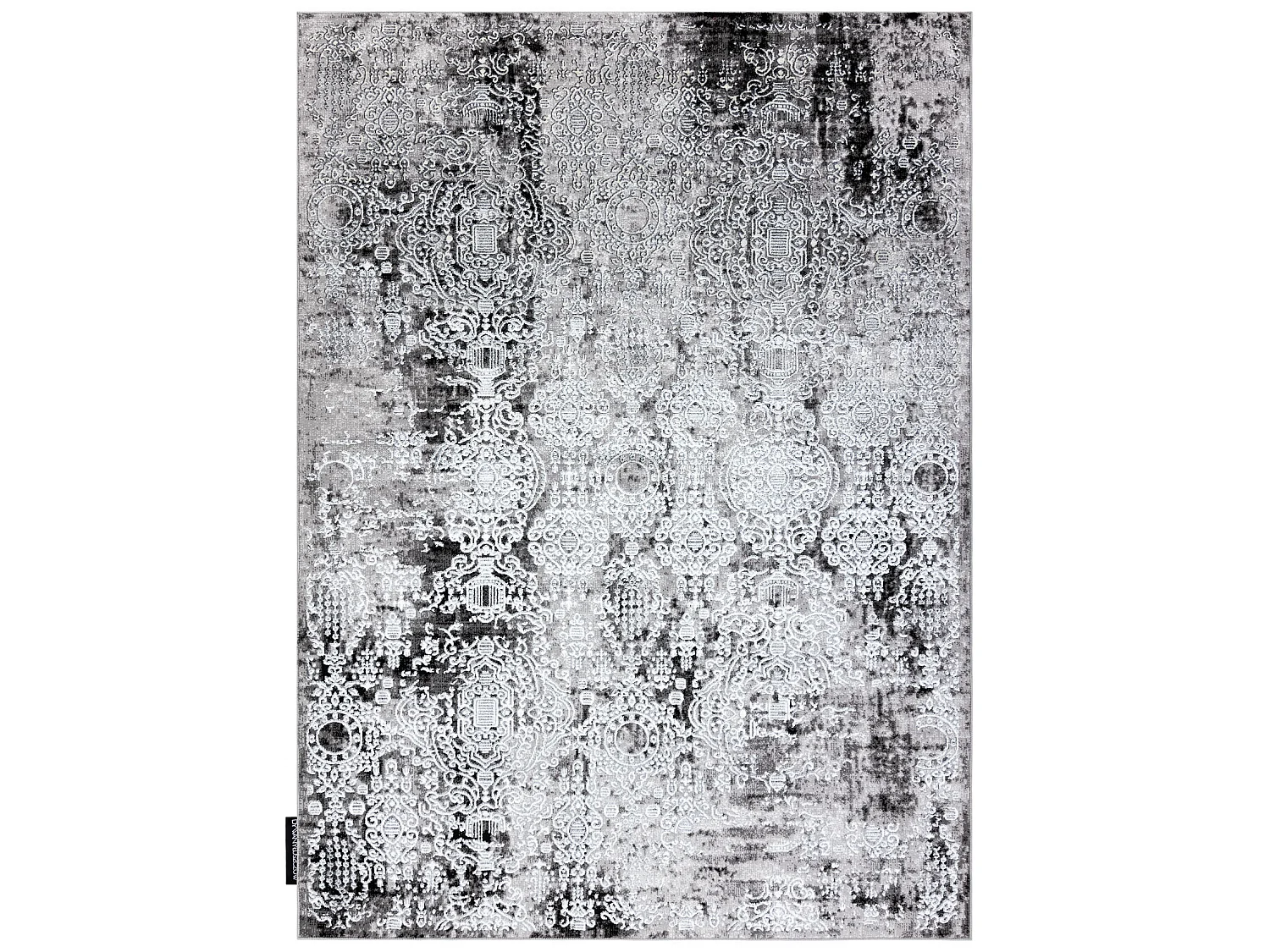 Tapis DE LUXE moderne 2081 Ornement vintage - Structural crème / gris 120x170 cm